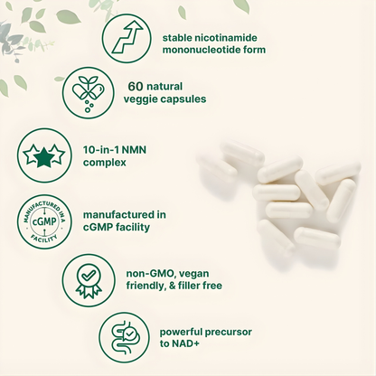 Pure NMN 10 in 1 Capsules